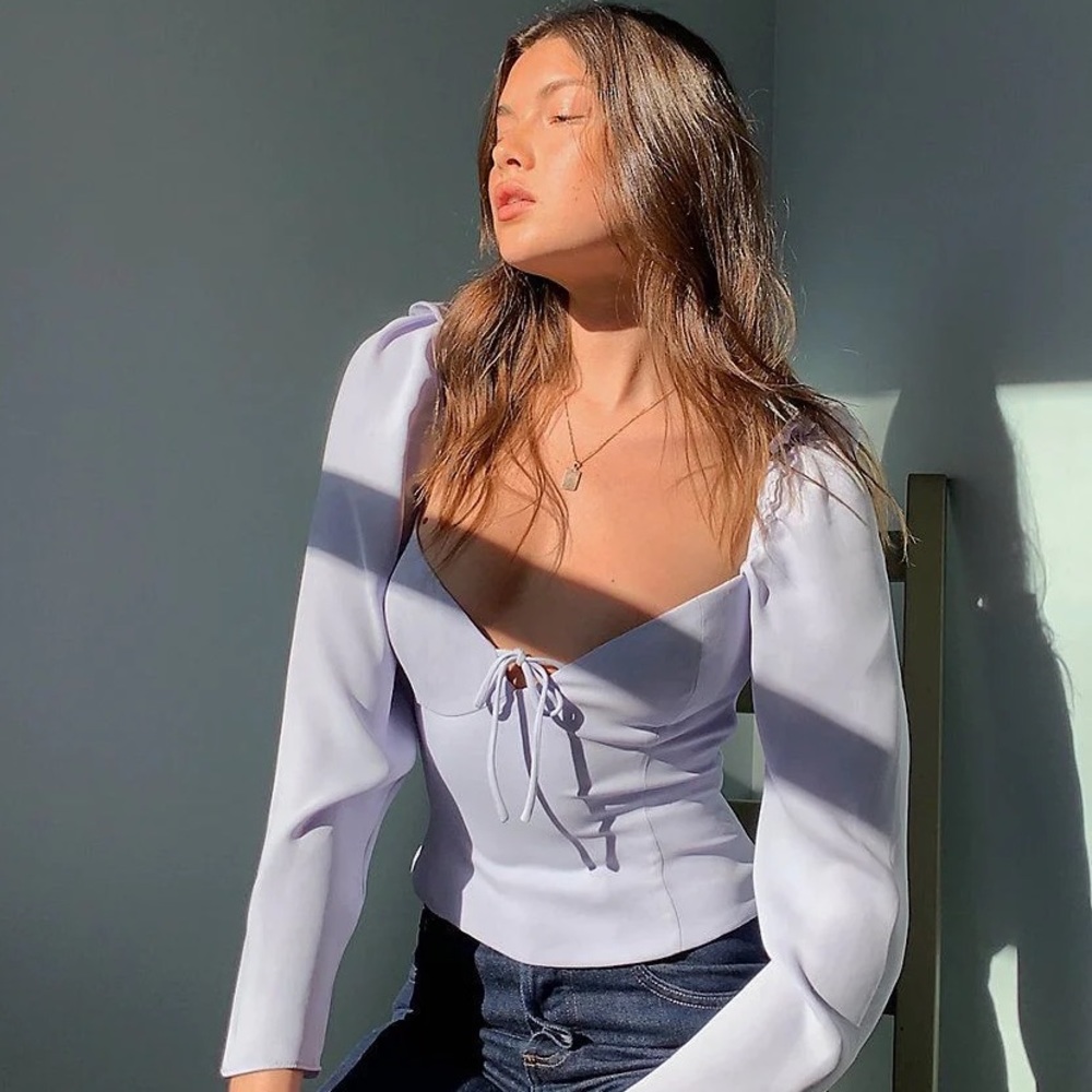 Aritzia Novella Blouse Size 4